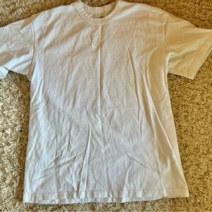 Nike White Short Sleeve Tees Casual Cotton